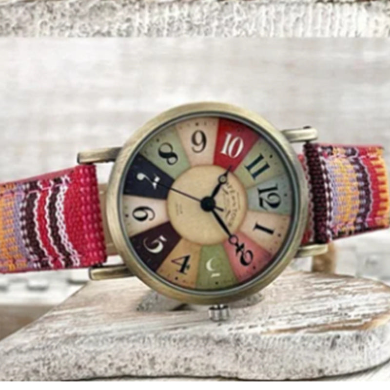 Colorful Rainbow Wrist Watch