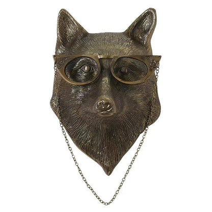 Vintage Copper Animal Necklace