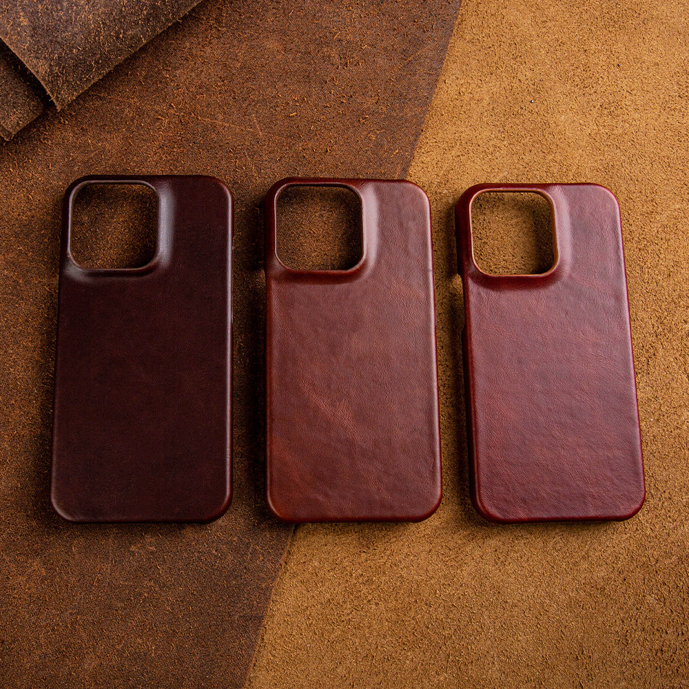 Luxury Real Leather iPhone Case