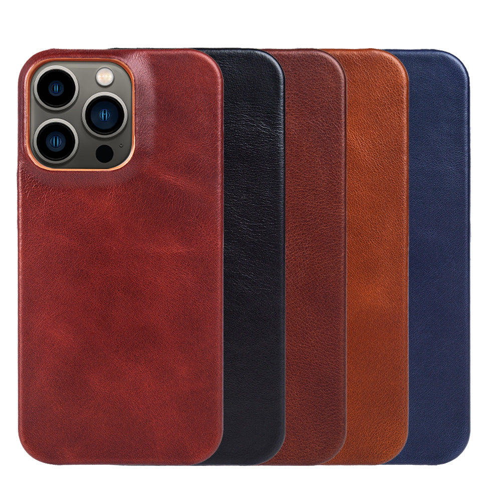 Luxury Real Leather iPhone Case