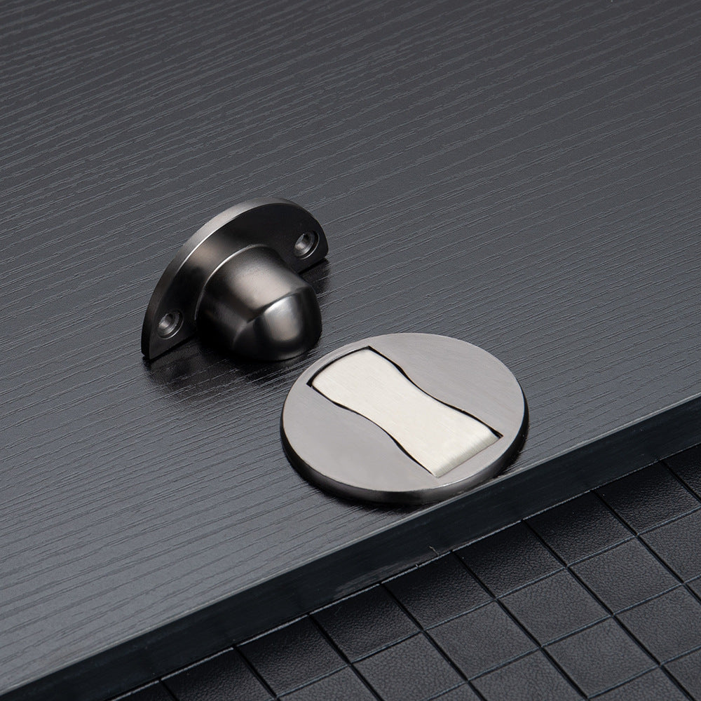 Strong Magnetic Door Stopper with Silent Collision Protection
