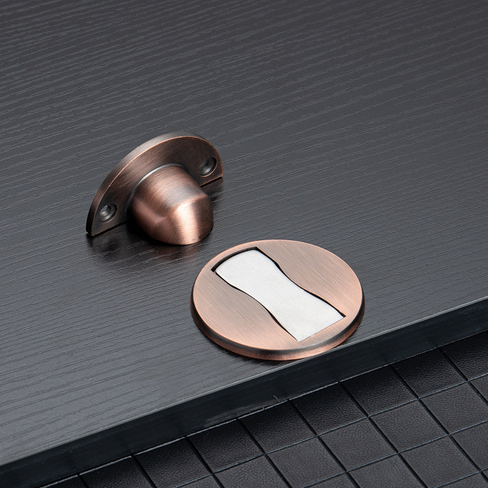 Strong Magnetic Door Stopper with Silent Collision Protection