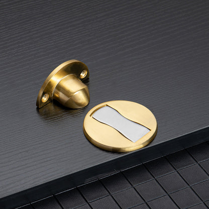 Strong Magnetic Door Stopper with Silent Collision Protection