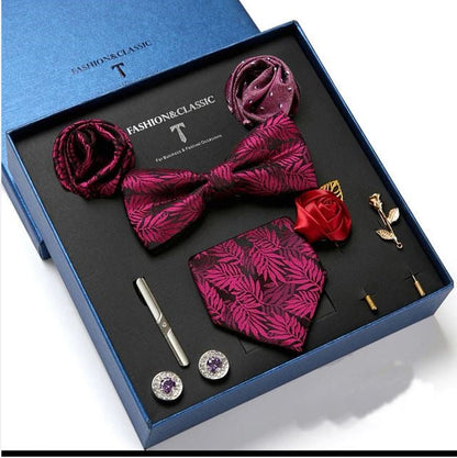 Elegant Men's Tie Accessory Gift Set
