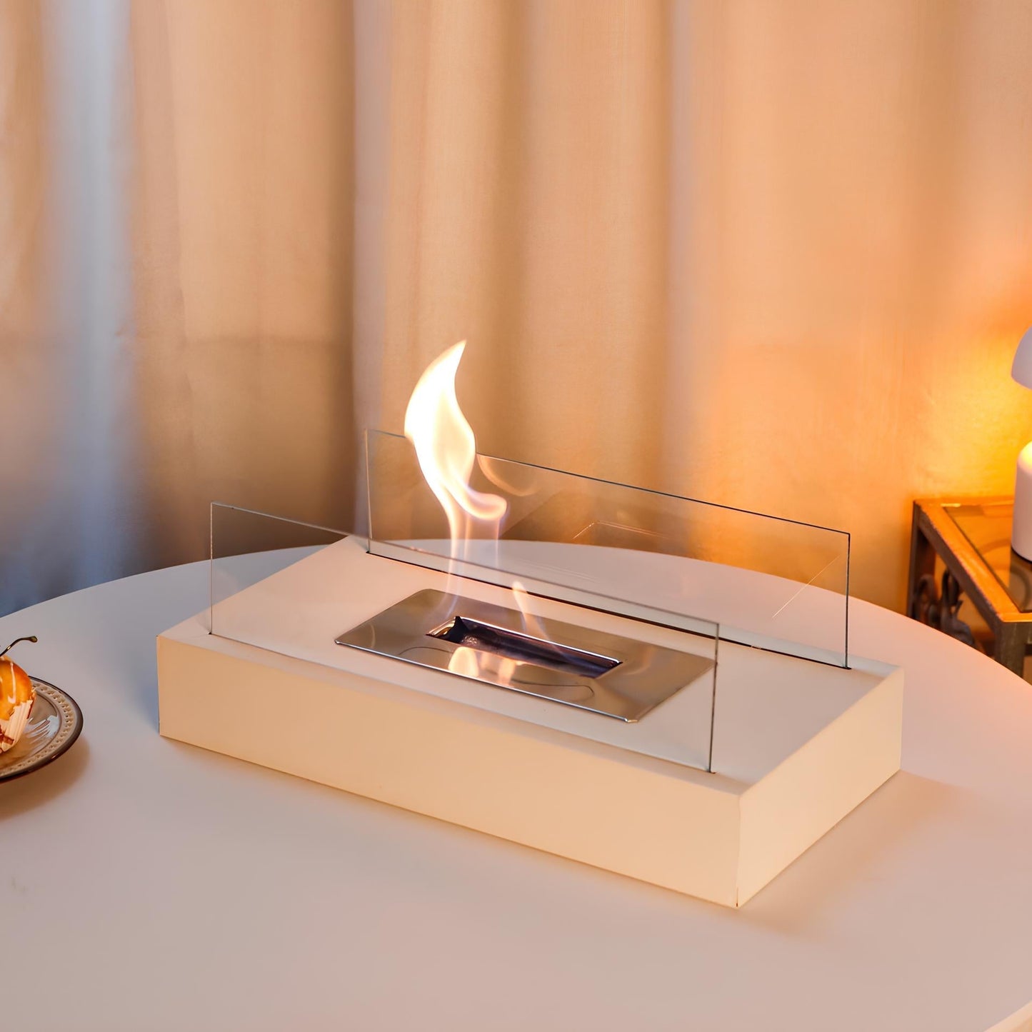 Realistic Flame Portable Table Lamp
