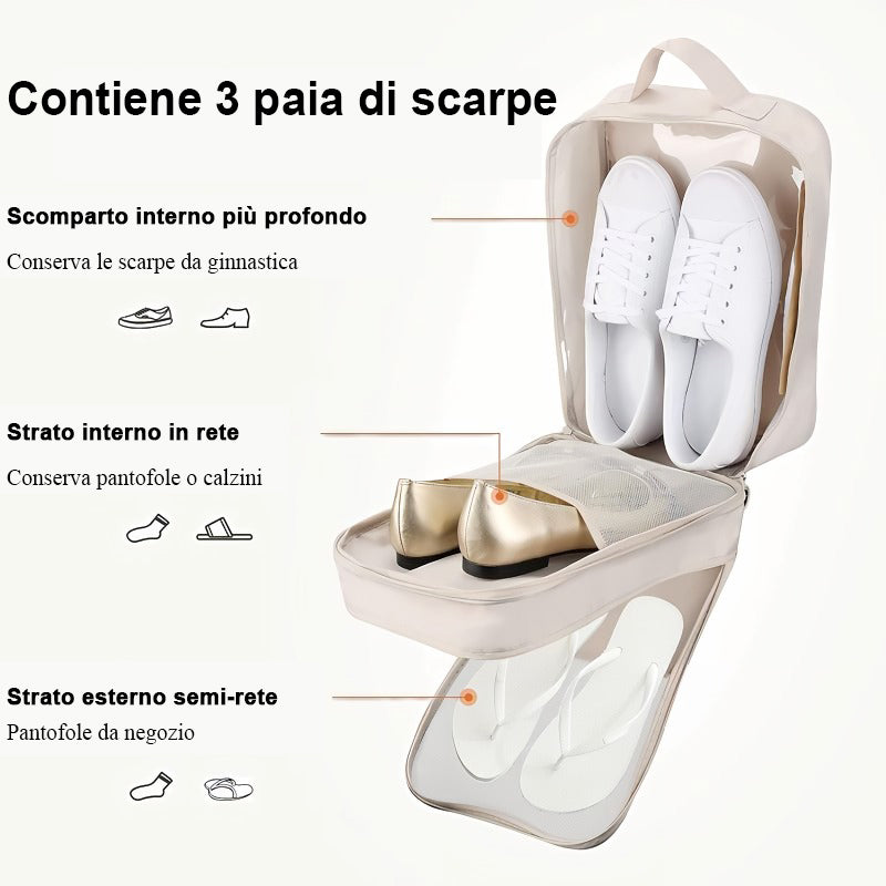 Organized Shoe Storage Rack