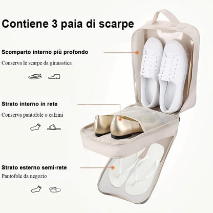 Organized Shoe Storage Rack