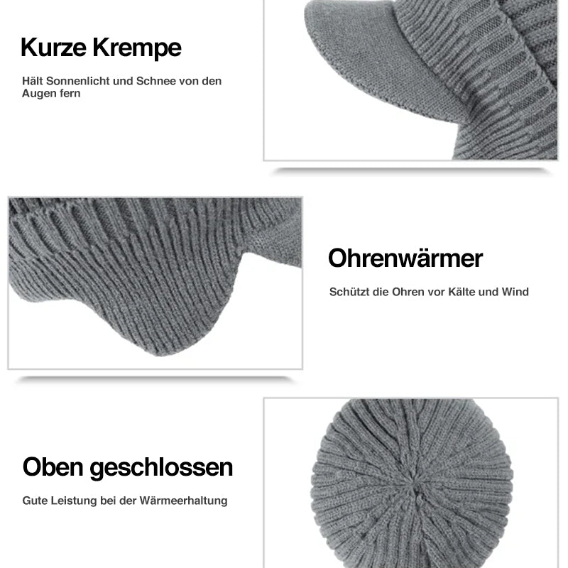 Fuzzy Thermal Winter Beanie Hat