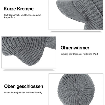 Fuzzy Thermal Winter Beanie Hat