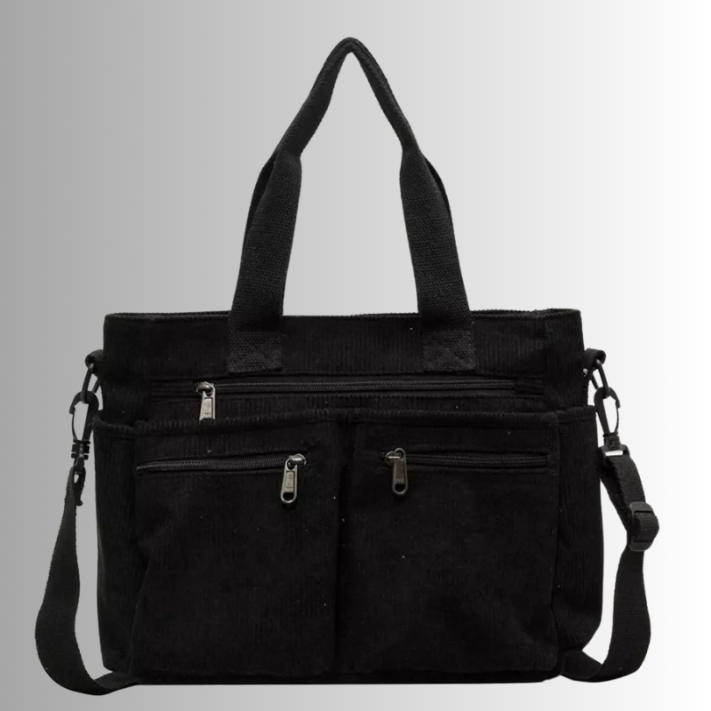 Classic Cotton Tote Bag - Large Capacity Everyday Shoulder Bag