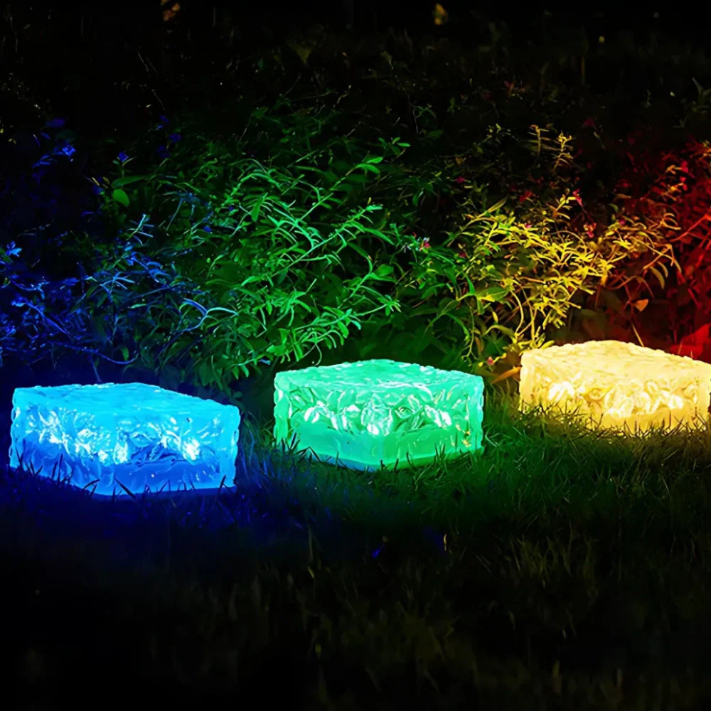 Eco Friendly Solar Garden Brick