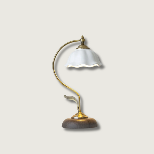 Classic Wooden Table Desk Lamp - Fesara