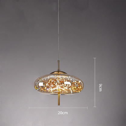 Modern LED Hanging Light Ceiling Fixture