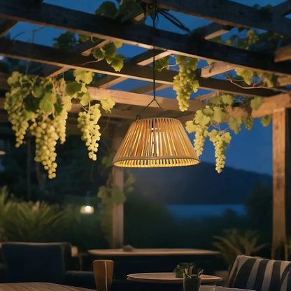 Outdoor Solar Powered String Lantern