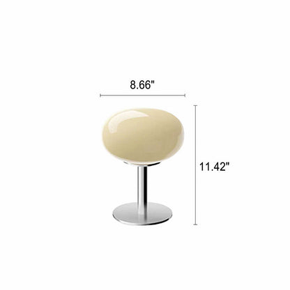 Classic Antique Circular Glass Desk Lamp