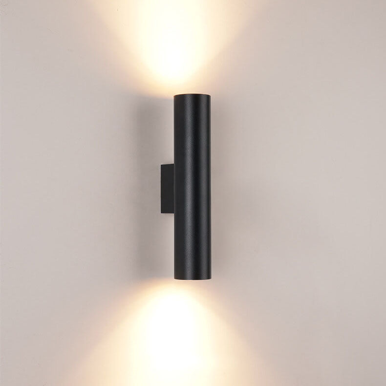 Contemporary Round LED 2-Light Wall Lamp - Fesara