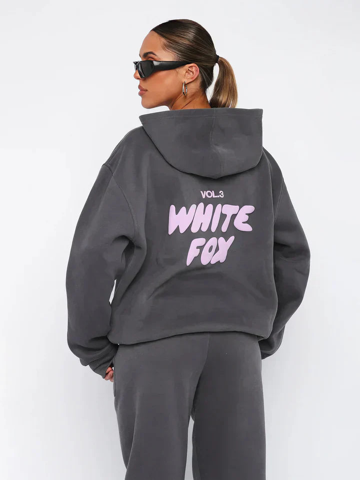 Soft Pink Hoodie and Sweatpants Set