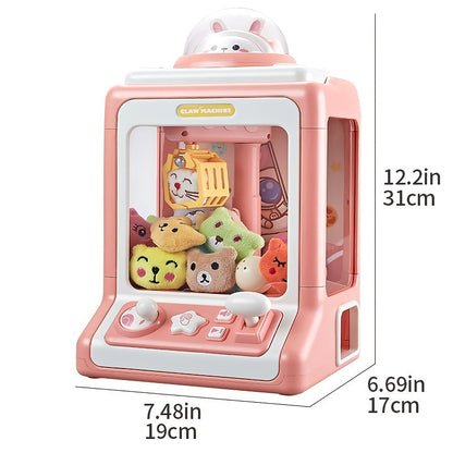 Cute Mini Plush Claw Machine Toy
