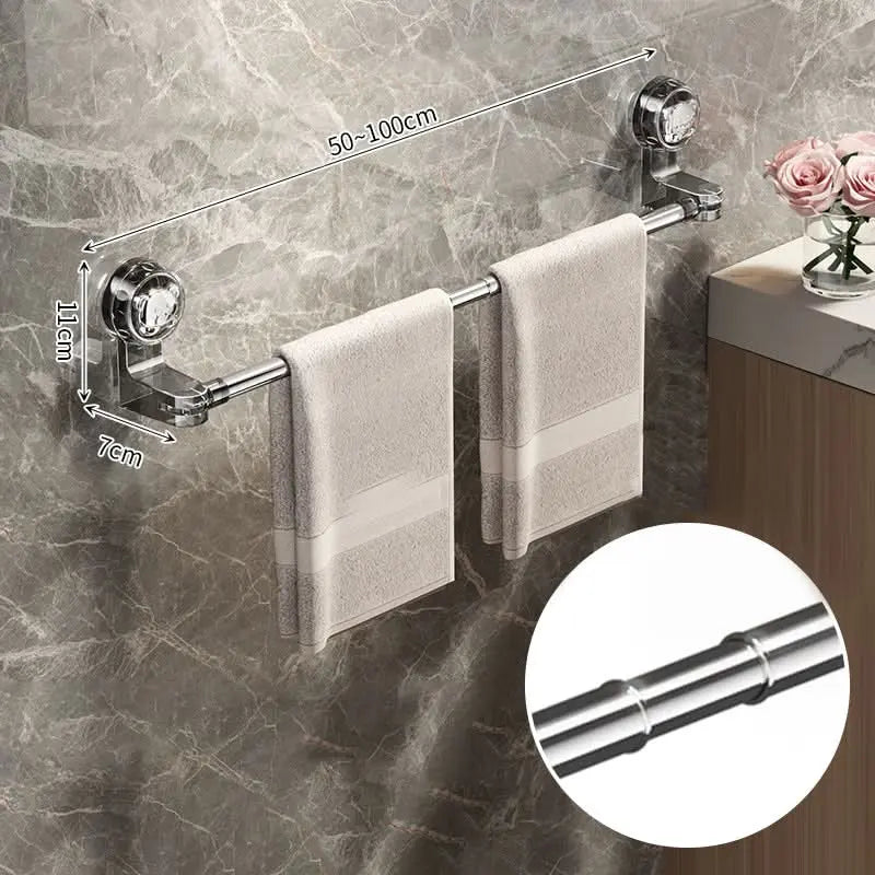 Adhesive Wall Mount Towel Holder