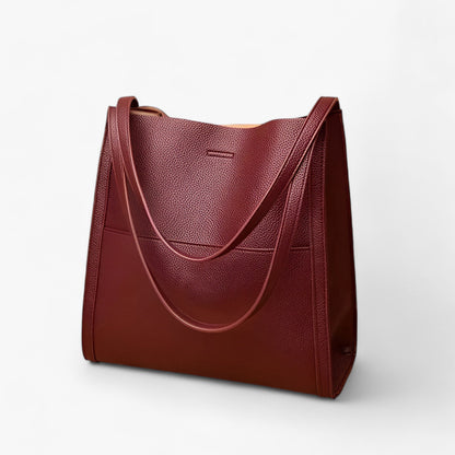 Premium Quality Leather Tote Bag for Women - Stylish Daily Handbag