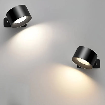Adjustable LED Wall Lamp with Dimmer