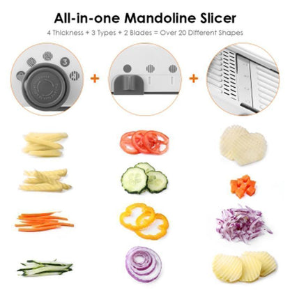 Multi Functional Mandolin Slicer Kitchen Tool