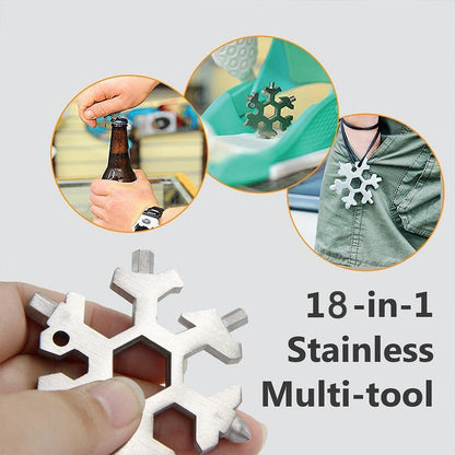 Premium 18-in-1 Multi Tool Stainless Steel Pocket Knife