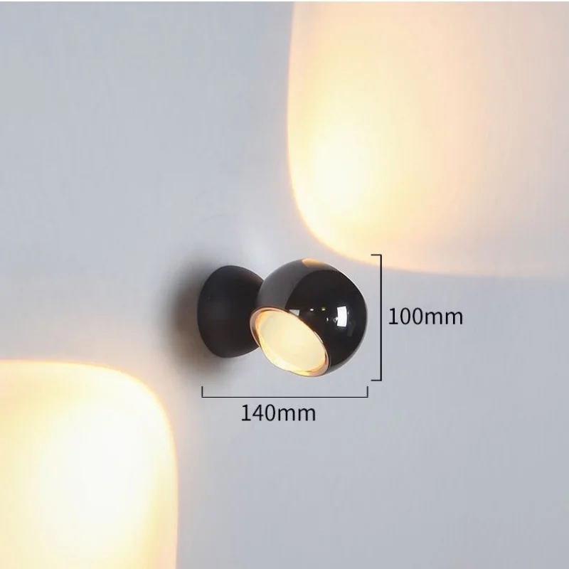 Adjustable 180° Rotating Wall Light