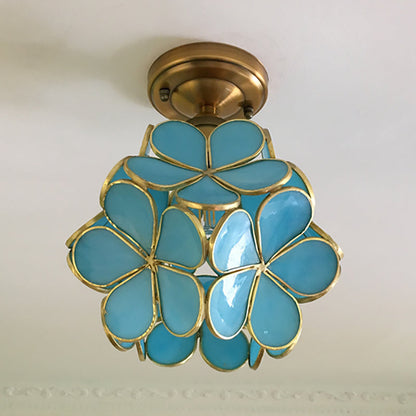 Vintage Style Tiffany Ceiling Lamp