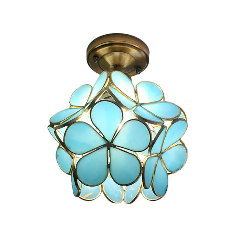 Vintage Style Tiffany Ceiling Lamp