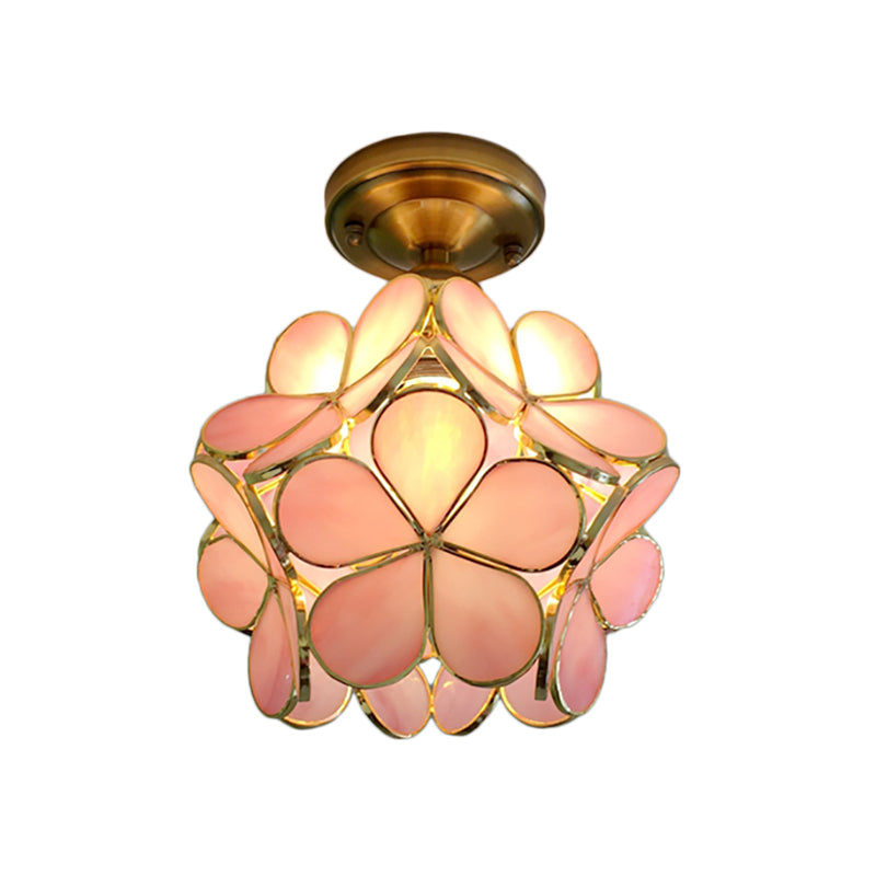 Vintage Style Tiffany Ceiling Lamp