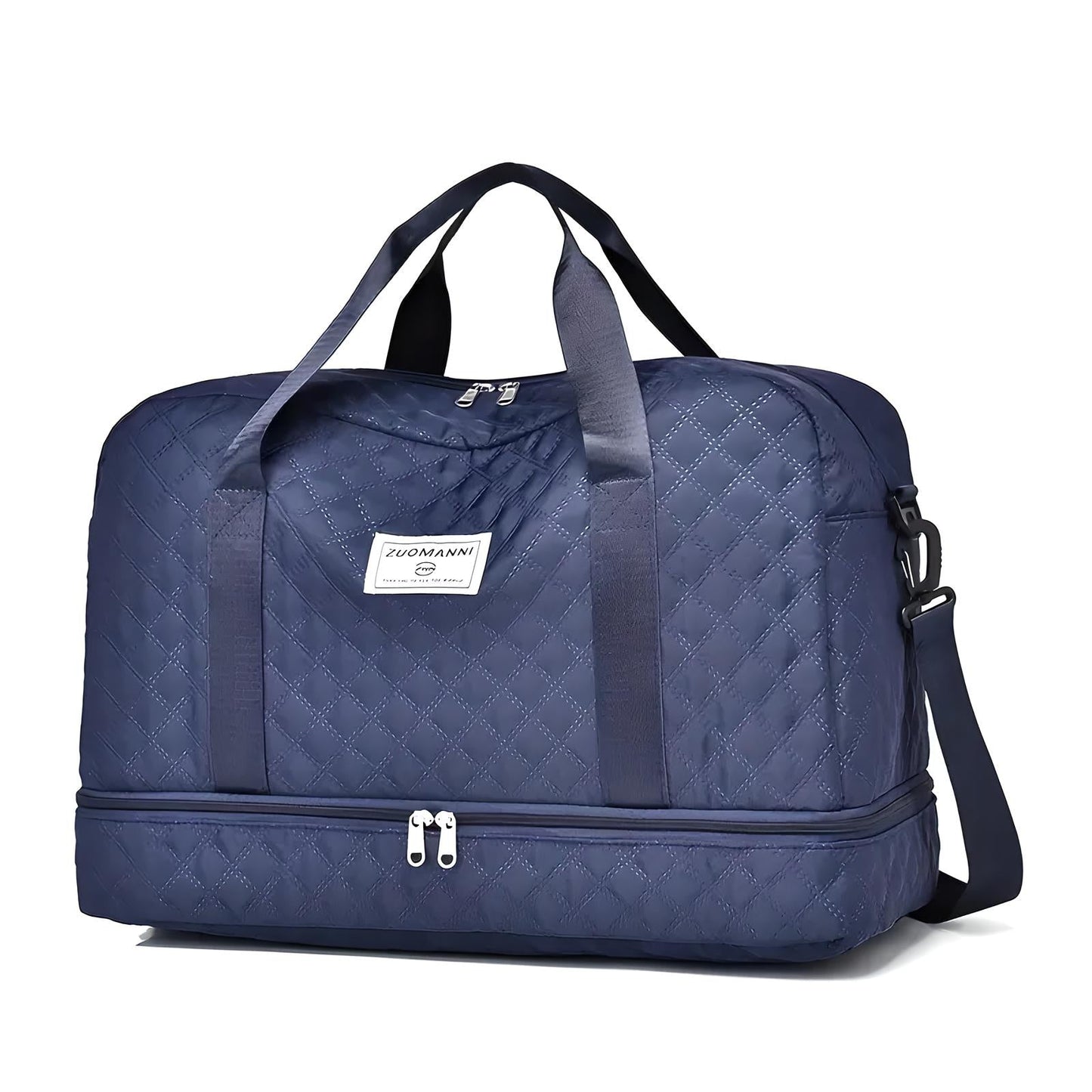 Large Water-Resistant Gym Duffle Bag