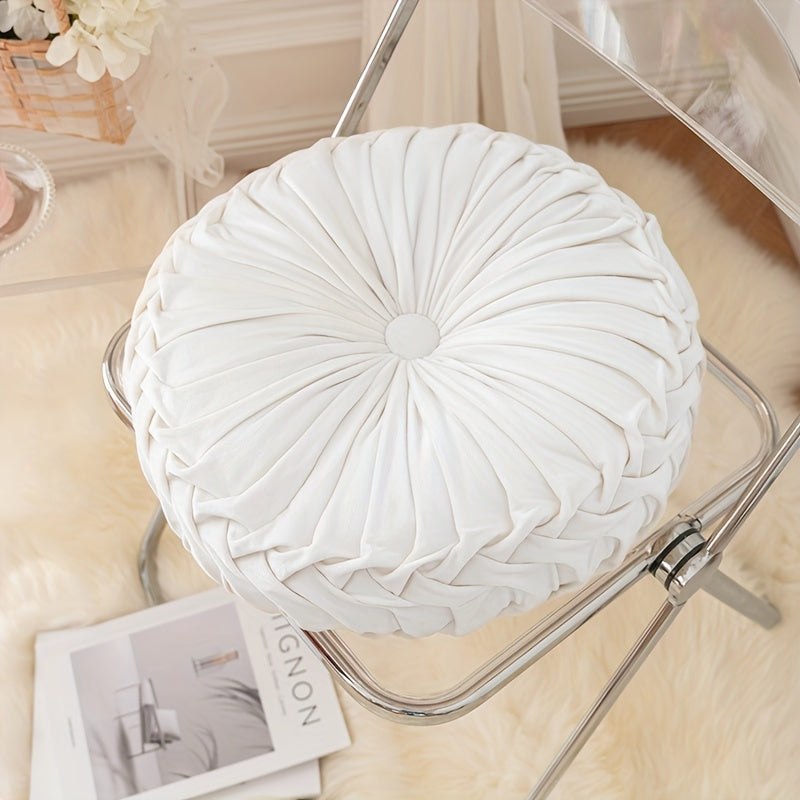 Soft Velvet Pumpkin Decorative Pillow - Fesara