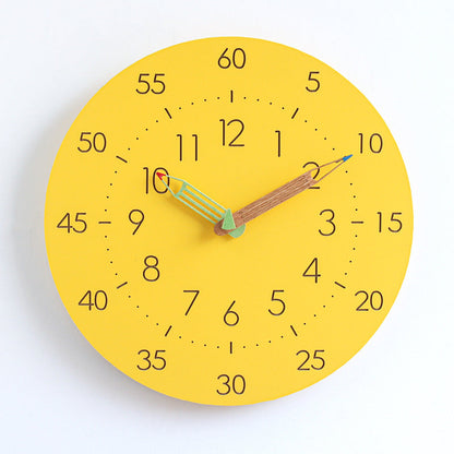 Fun Kids Quiet Alarm Clock with Colorful Design - Fesara