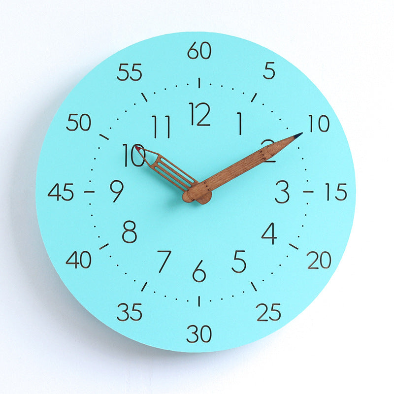 Fun Kids Quiet Alarm Clock with Colorful Design