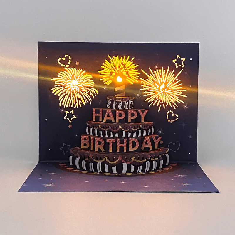 Fun LED Musical Birthday Greeting Card