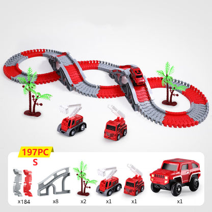 Fun Flexible Train Track Play Set