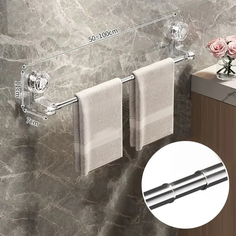 Adhesive Wall Mount Towel Holder