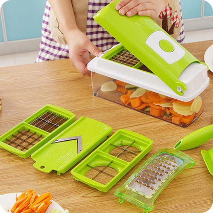 Easy 12-in-1 Veggie Chopper and Slicer Tool - Fesara