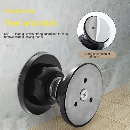 Strong Door Stopper with Magnet Holder