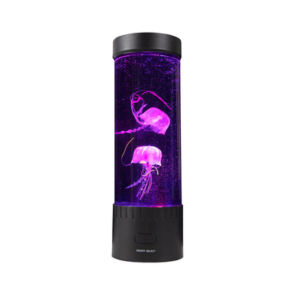 Ocean Blue Jellyfish Table Lamp