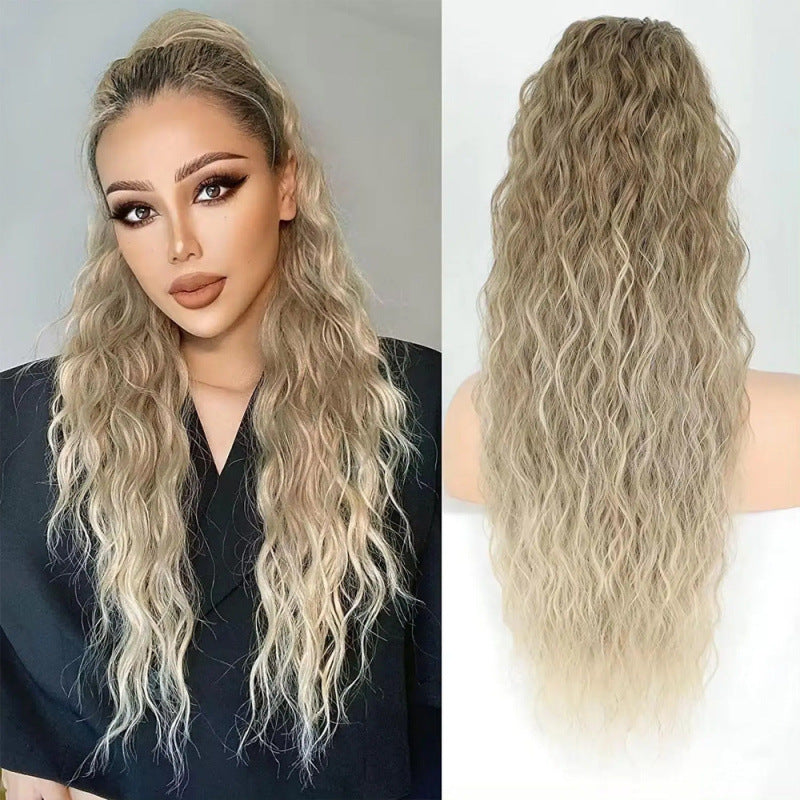 Natural Wave Ponytail Hair Wig