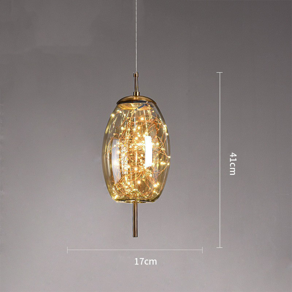 Modern LED Hanging Light Ceiling Fixture
