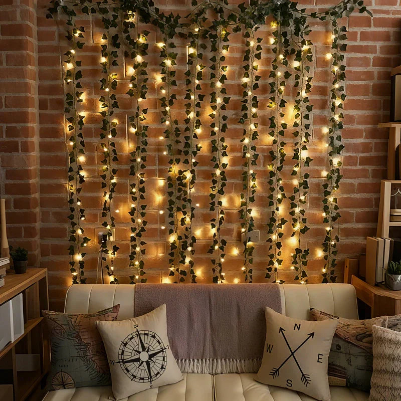 Floral String Hanging Lamp