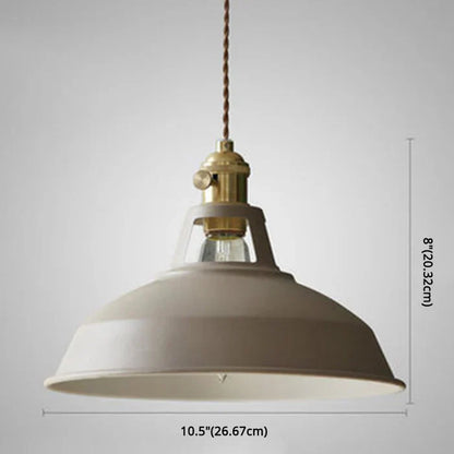 Vintage Metal Pendant Light