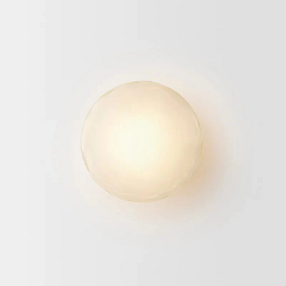 Elegant Glass Panel Wall Light
