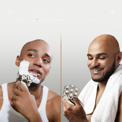 Close Shave Pro - Deluxe Electric Head Razor with Spare Blade