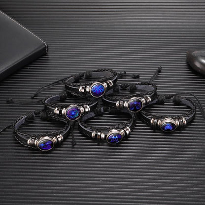 Astronomy Zodiac Sign Bracelet