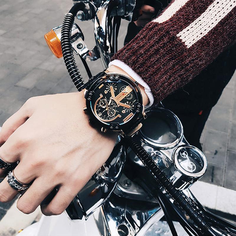 Classic Mens Quartz Chronograph Watch