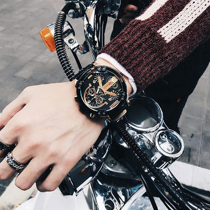 Classic Mens Quartz Chronograph Watch